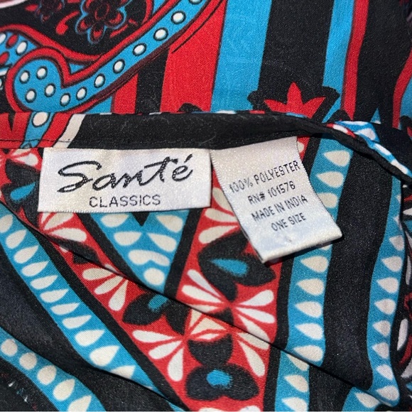 Santé Classics paisley caftan - Picture 4 of 5